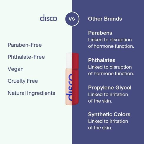 قلم ديسكو للعين للرجال، مضاد للشيخوخة والإصلاح، للانتفاخ والهالات السوداء، طبيعي بالكامل وخالي من البارابين، 10 مل in Kuwait