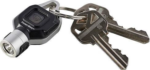 Streamlight 73301 Pocket Mate 325-Lumen Keychain/Clip-on USB Flashlight القابلة لإعادة الشحن، أحمر in Saudi Arabia