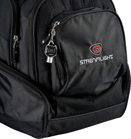 Streamlight 73301 Pocket Mate 325-Lumen Keychain/Clip-on USB Flashlight القابلة لإعادة الشحن، أحمر in Saudi Arabia