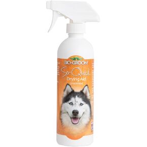 Bio-Groom So Quick Dry Dog Spray – Detangler Spray for Dogs & Cats, Shortens Drying Time, Unscented, Cruelty-Free, Made in USA, Dog Grooming Products – 16 fl oz 1-Pack in Saudi Arabia