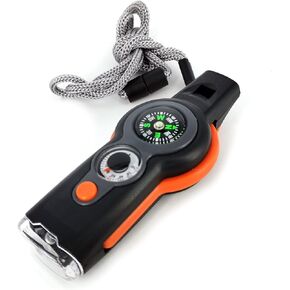 Emergency Whistle with Lanyard Safety Whistle Camping Hike Rescue Signal Survival Whistle in Kuwait