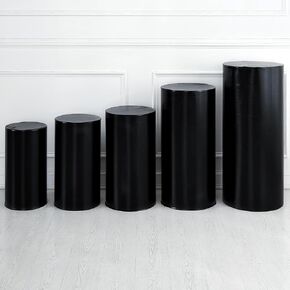 أغطية أسطوانات YOCOVER للحفلات، أغطية حامل قاعدة الأسطوانة البرونزية، غطاء طاولات أسطوانية Cilindros De Decoracion De Fiestas لتزيين أعياد الميلاد وحفلات الزفاف (ذهبي، كبير (مجموعة من 3)) in Kuwait