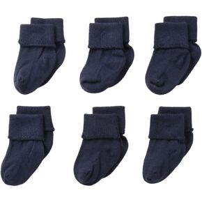 Jefferies Socks Baby-Girls 6 Pair Pack Seamless Turn Cuff Socks in Kuwait