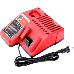 Kotoate M-12 M-18 Multi-Voltage Battery Charger Replacement for Milwaukee Rapid Charger 48-59-1812 Compatible with Milwaukee 12V-18V Battery 48-11-1850 48-11-1852 48-11-2401 48-11-2440 in Kuwait