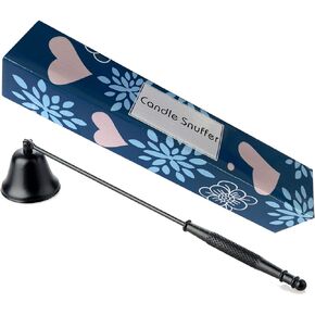 NEOYARDE Candle Snuffer, Candle Extinguisher Candlesnuffers Stainless Steel Wick Flame Snuffer Candle Accessory for Candle Lovers (Gold)
