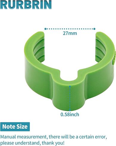 RURBRIN Coiled Hose Clips Compatible with Festool 27mm Vacuum Hoses, Festool Sander And Dust Extractor, 10 Sets Tidy your mess in Kuwait