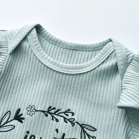 Elspilit Preemie Newborn Baby Girl Clothes Infant Long Sleeve Romper Pants Headband Outfits Sets in Kuwait