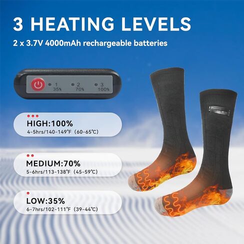 Heated Socks for Men/Women in Kuwait
