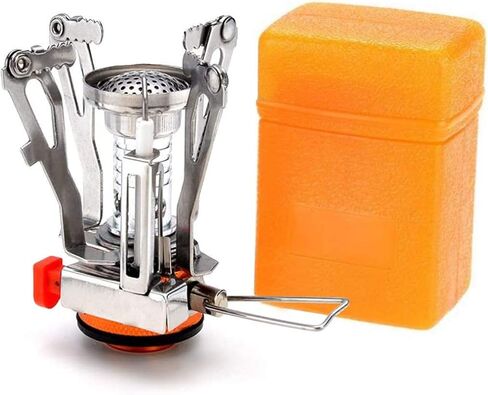 أدوات طهي للتخييم من ELK للتخييم في الهواء الطلق والمشي لمسافات طويلة وحقائب الظهر والنزهات - صغيرة الحجم وخفيفة الوزن وقابلة للحمل in Kuwait