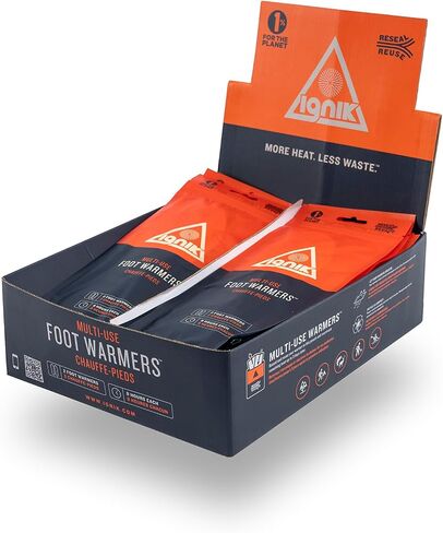 Ignik 8-Hour Compostable Foot Warmers with Resealable AirBarrier Pouch in Kuwait