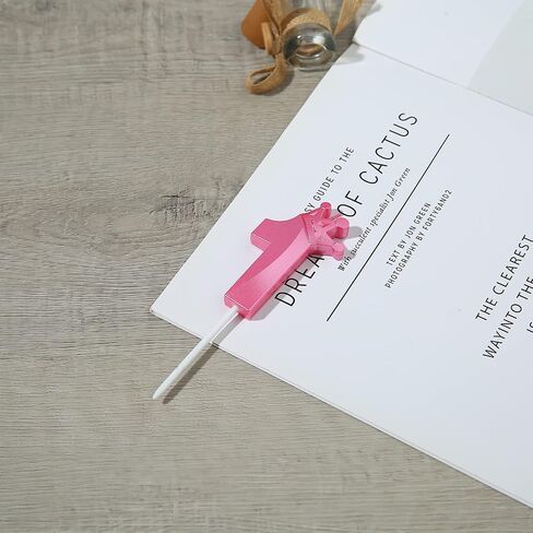 3.15 inch Pink 3 Birthday Candles,3D Crown Number 3 Cake Topper for Birthday Decorations in Saudi Arabia