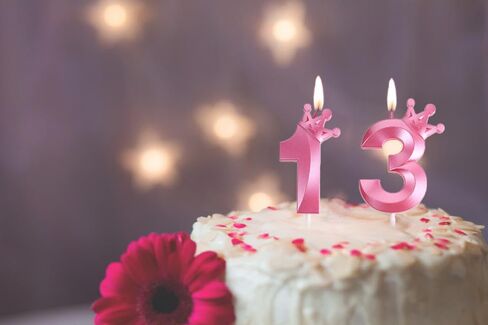 3.15 inch Pink 3 Birthday Candles,3D Crown Number 3 Cake Topper for Birthday Decorations in Saudi Arabia