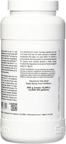 Seachem Reef Buffer, 500 grams,white in Saudi Arabia