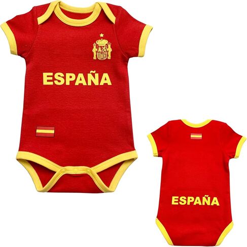 Cnins Sporty Baby Bodysuit 0-24M, Soccer-Themed Infant Onesie for Game Days, Family Matching Outfits, Party & Gift in Saudi Arabia