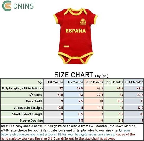 Cnins Sporty Baby Bodysuit 0-24M, Soccer-Themed Infant Onesie for Game Days, Family Matching Outfits, Party & Gift in Saudi Arabia