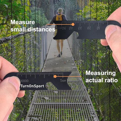 Magnesium Fire Starter Survival Kit | Waterproof Flint Steel Fire Starter with Compass | TurnOnSport Ferro Rods Fire Striker with Whistle & Paracord Lanyard for Camping, Hiking (Pack of 2) - Black in Kuwait