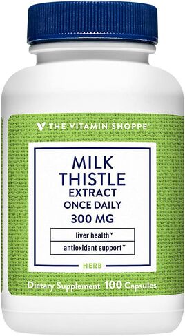 The Vitamin Shoppe Milk Thistle Extract 300 MG (100 Capsules) in Kuwait