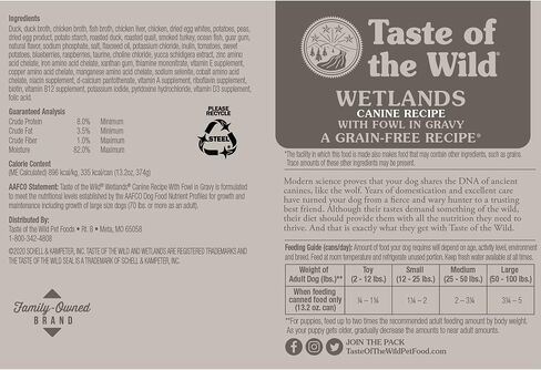 Taste of the Wild Southwest Canyon Canine Recipe with Beef in Gravy 13.2oz in Kuwait