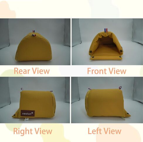 Rat Bed Leather Small Animal Bed Ferret Hammock Cage Accessories Bed for Guinea Pig Chinchilla Hedgehog Sugar Glider(Mint Green) in Kuwait