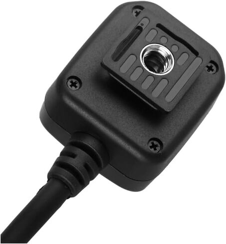 Meyin 4.9' / 1.5m E-TTL Off Camera Flash Speedlite Sync Cord Hot Shoe Cord Compatible with Canon T8i, T7i, T6, T6i, T5, T5i, SL3, 90D, 80D, 77D, 60D, 7D, 750D,6D2, 5D, M3, M5, M6 etc, Replaces OC-E3 in Kuwait