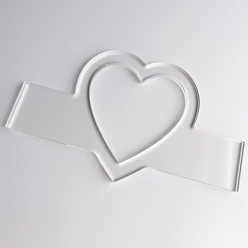 Heart Charcuterie Board Handle Router Template, Clear Acrylic Template, Woodworking Router Template in Saudi Arabia