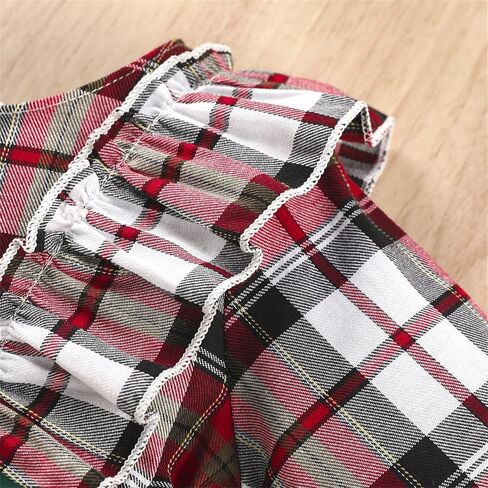 عيد الميلاد طفل فستان طفلة الملابس الزي Bowknot منقوشة فساتين الحفلات الأميرة للفتيات الصغيرات 2T 3T 4T 5T 6T 7T in Kuwait