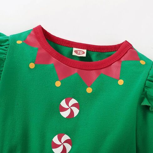 FANCYNN Toddler Girls Christmas Outfit Tulle Tutu Christmas Dress 9M-6Y in Kuwait