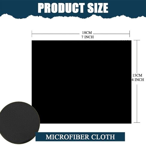 Microfiber Cleaning Cloth 30PCS Microfiber Cloths Washable Lens Cleaning Cloths Glasses Clean Clothes for Camera Lenses Screens Eyeglasses Tablets in Kuwait