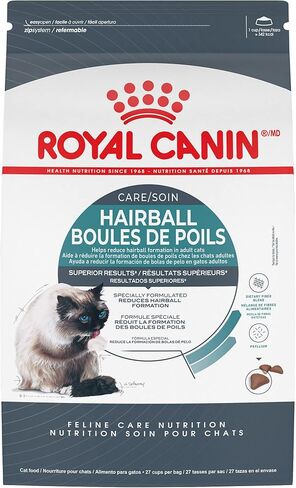 Royal Canin Feline Care Nutrition Hairball Care Adult Dry Cat Food, 6 lb Bag in Kuwait