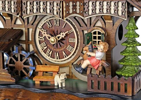 Cuckoo Clock Quartz-movement Chalet-Style 32cm by Engstler in Saudi Arabia