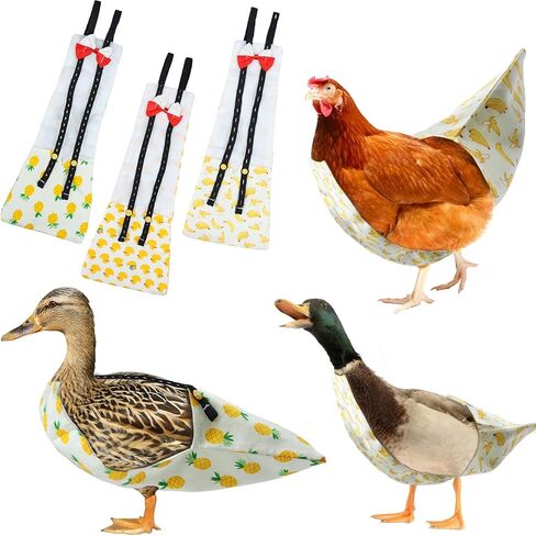 3 قطع حفاضات دجاجة للحيوانات الأليفة من كرافت شو، حفاضات البطة على شكل بطة، قابلة للغسل في الغسالة، حفاضات للحيوانات الأليفة برباط عنق قابلة لإعادة الاستخدام in Kuwait