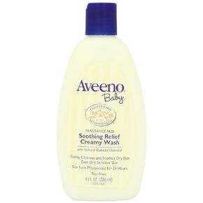 Aveeno Baby Soothing Relief Creamy Wash 8 Oz 2 in Kuwait