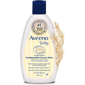 Aveeno Baby Soothing Relief Creamy Wash 8 Oz 2 in Kuwait