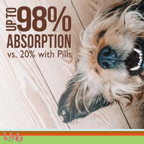 Licks Pill Free Zen Small Breed Dog Calming Aid - مكملات مساعدة Zen Calming Aid للسلوك العدواني والعصبية - تهدئة الكلاب والجراء لتخفيف التوتر وصحة الكلاب - عبوات جل - 30 استخدام in Saudi Arabia