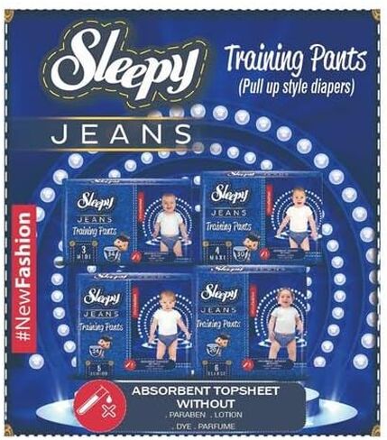 Pull-Ups Boys'-Girl's Potty Training Pants, Easy Pull Toddler Training Underwear for Boy and Girls Strong Absorbent Size 4 Maxi (15-37 Lbs, 30 Count) in Kuwait