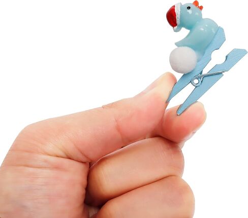 30 قطعة مقاطع خشبية لعيد الميلاد حامل بطاقة عيد الميلاد عرض مقاطع عيد الميلاد مشابك غسيل خشبية للبططة مشبك خشبي لبطاقات عيد الميلاد ورق الصور الفوتوغرافية in Kuwait