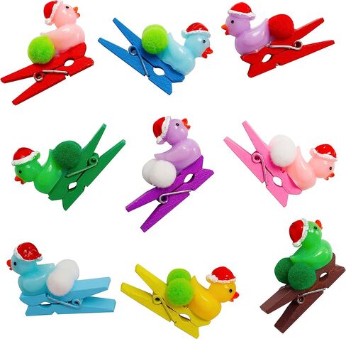 30 قطعة مقاطع خشبية لعيد الميلاد حامل بطاقة عيد الميلاد عرض مقاطع عيد الميلاد مشابك غسيل خشبية للبططة مشبك خشبي لبطاقات عيد الميلاد ورق الصور الفوتوغرافية in Kuwait