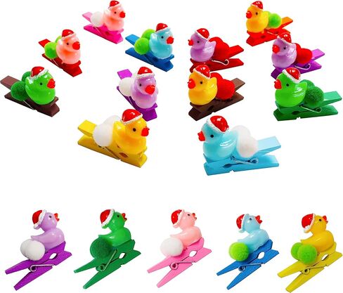 30 قطعة مقاطع خشبية لعيد الميلاد حامل بطاقة عيد الميلاد عرض مقاطع عيد الميلاد مشابك غسيل خشبية للبططة مشبك خشبي لبطاقات عيد الميلاد ورق الصور الفوتوغرافية in Kuwait