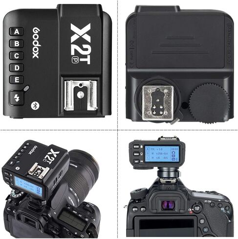 GODOX X2T-P TTL مشغل لاسلكي 2.4G 1/8000s HSS TTL دليل وظيفة زناد لكاميرات بينتاكس (X2T-P) in Saudi Arabia