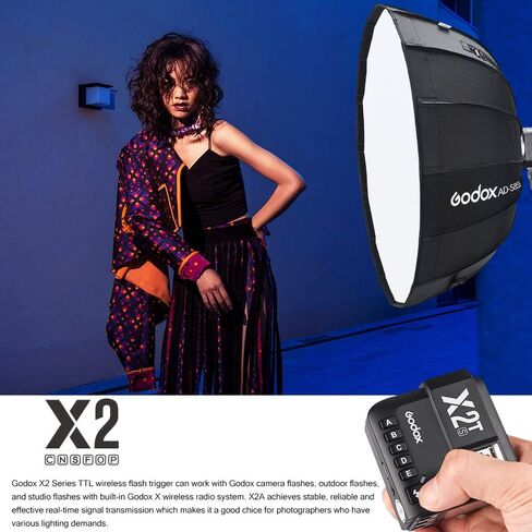 GODOX X2T-P TTL مشغل لاسلكي 2.4G 1/8000s HSS TTL دليل وظيفة زناد لكاميرات بينتاكس (X2T-P) in Saudi Arabia