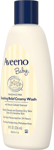 Aveeno Baby Soothing Relief Creamy Wash 8 Oz 2 in Saudi Arabia