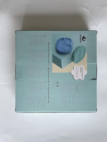 BEBOAN Silicone Divided Plate, Upgraded Non Slip Suction Plates,100% BPA-Free Feeding Dishes, Baby Toddler Plate Fits for Most High Chair (Pink) in Kuwait