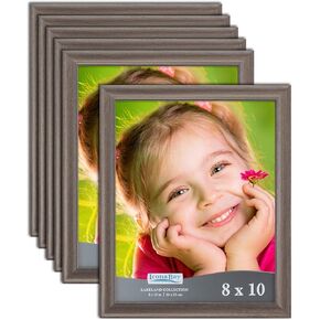 Icona Bay 8.5x11 (22x28 cm) Certificate Frames (Black, 6 Pack), Contemporary Diploma Frames 8.5 x 11, Composite Wood Document Frames for Walls or Table Top, Lakeland Collection in Kuwait