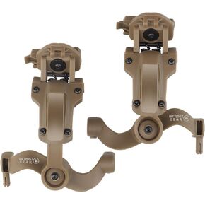 Bifrost Gear COM-RAC Tactical Helmet Rail Adapter for Opsmen Earmor M32 & Roger Tech EVO406 Headset