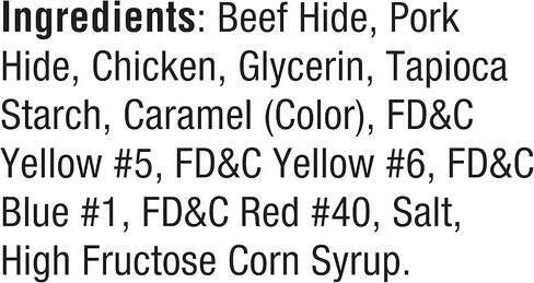 مضغ Good 'N' Fun ثلاثي النكهة للكلاب، 22 قطعة، 7 عبوات in Kuwait