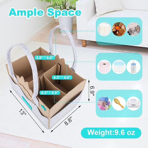 CONDRA FIELD Diaper Caddy Organizer in Kuwait