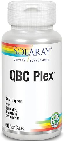 Quercetin, Bromelain & Vitamin C, 60 VegCaps, Solaray in Saudi Arabia