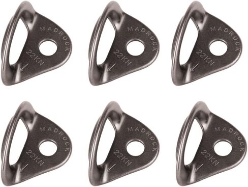 شماعات براغي Sentinal Sentinal من شركة Mad Rock 6 قطع in Kuwait