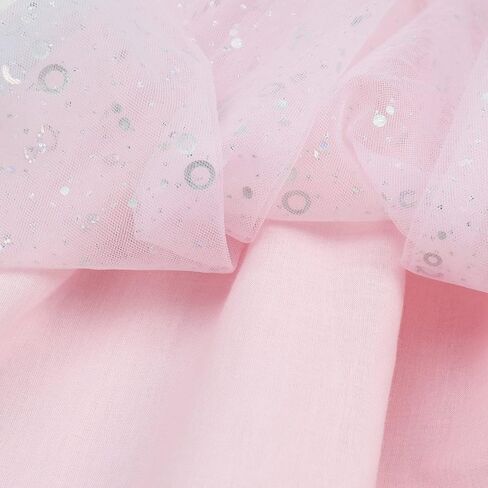 AGQT Baby Girls Tulle Tutu Dress Birthday Party Tulle Babydoll Dresses Size 9M-4T in Saudi Arabia