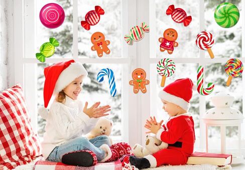 WhatSign 36 قطعة عيد الميلاد القواطع الزينة سانتا كلوز الفصول الدراسية عيد الميلاد لوحة الإعلانات القواطع زينة الأطفال زينة عيد الميلاد القواطع للمنزل الفصول الدراسية عيد الميلاد جدار ديكورات الحفلات in Kuwait